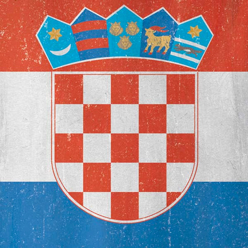 Croatia Flag Distressed iPhone XR Skin